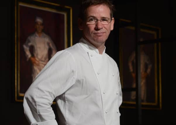 Chef 
Andrew Fairlie at Gleneagles Hotel, retains his two Michelin stars.
PICTURE:  Neil Hanna