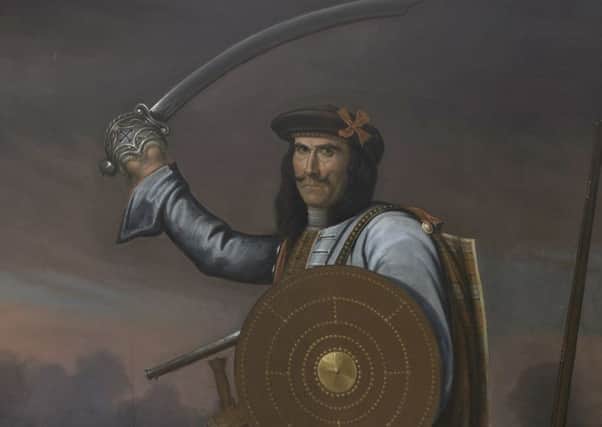 Alexander Grant Mor, Champion of the Laird of Grant, painted by Richard Waitt