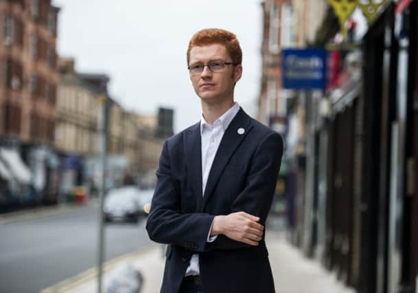 Scottish Greens MSP Ross Greer launched a Brexit position paper calling for control of the immigration system to be devolved to Holyrood. Picture: John Devlin