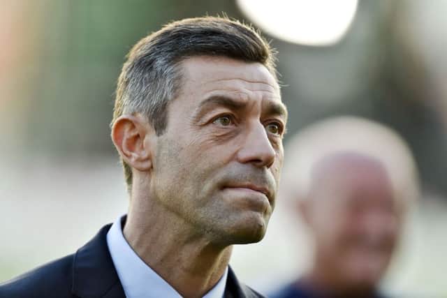 Rangers boss Pedro Caixinha was frustrated with the cancellation of the friendly. Picture: SNS