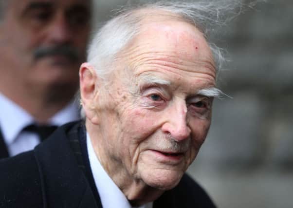 Former Taoiseach Liam Cosgrave, who has died at the age of 97. Picture: PA