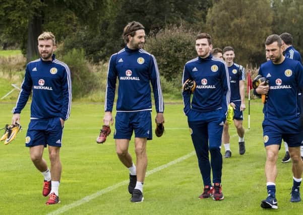 Scotland face Slovakia in a must-win match this evening. Picture: SNS Group