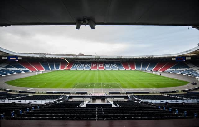 General view of Hampden Park, Scotland's national stadium. The lease on the stadium is up in 2020. Picture: John Devlin