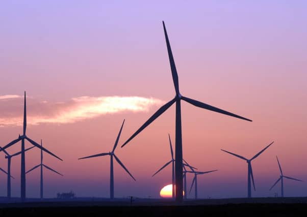 The charity said that wind generated enough electricity to power 7.116 m homes, nearly three times the number of Scottish households. Picture: Ian Rutherford