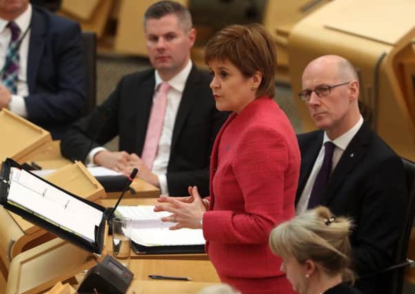 First Minister Nicola Sturgeon. Picture: PA