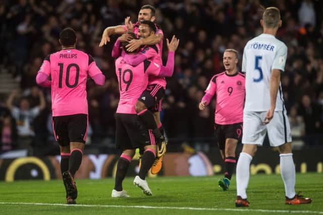 Scotland's chances of finishing second have been bolstered by the news that Slovenia star pairing Birsa and Krhin will miss out tomorrow's match. Picture: John Devlin