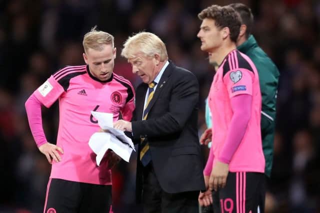 Gordys boy: Strachans faith in Barry Bannan was repaid. Photograph: Jane Barlow