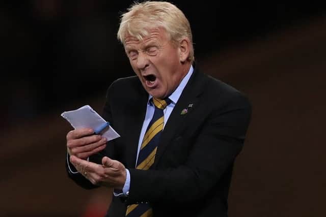 Scotland manager Gordon Strachan. Picture: Getty