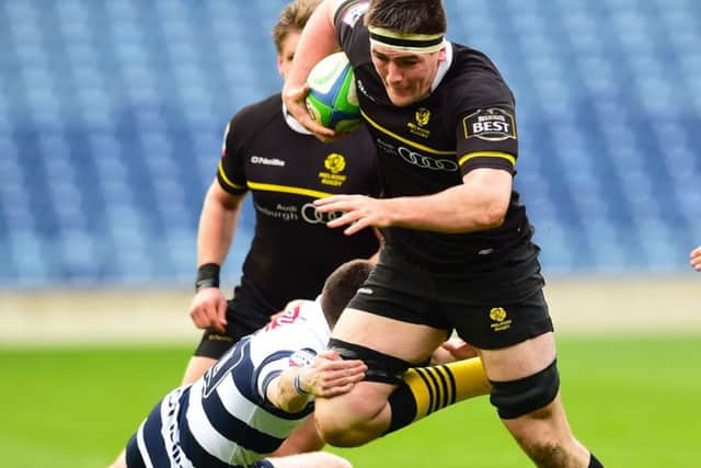 Melrose's Ally Miller scored three tries. Picture: Bill Murray
