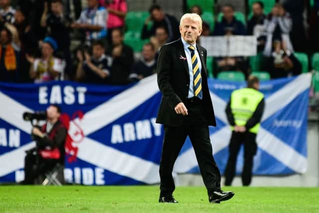 Scotland's head coach Gordon Strachan. Picture: AFP/Getty