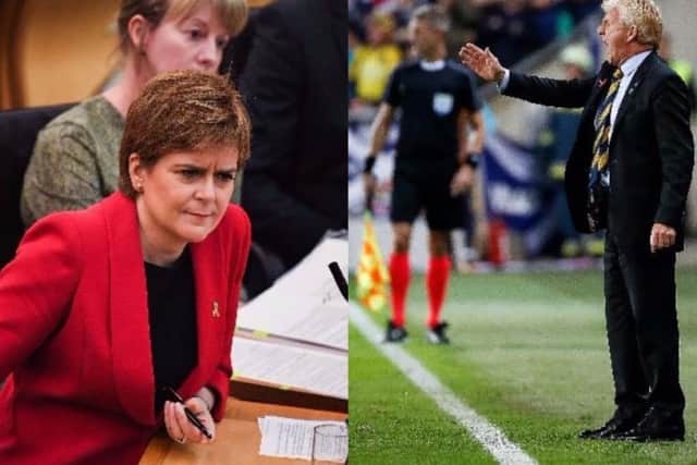 Nicola Sturgeon has backed Gordon Strachan to remain as Scotland manager. Picture: Getty