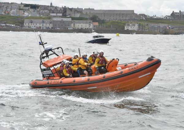 A lifeboat was required to escort sailors to safety near Wick. Picture: Ben Birchall/Glasgow 2014 Ltd via Getty Images