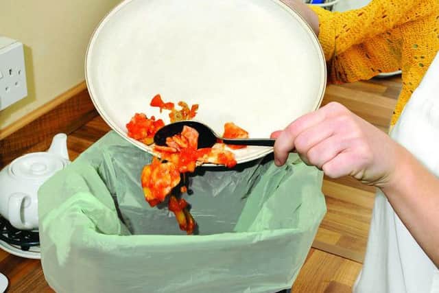 Scottish households throw away tons of wasted food every year