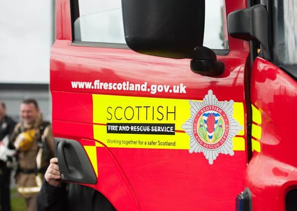 Scottish Fire and Rescue Service. Picture: John Devlin