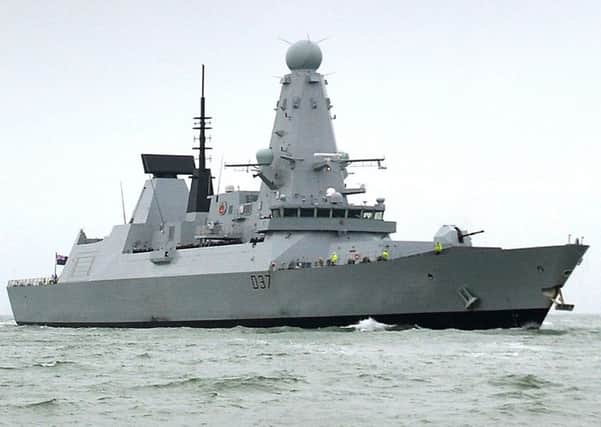 The Royal Navy'sType 45 destroyers will be involved in the excercise. Picture: MoD