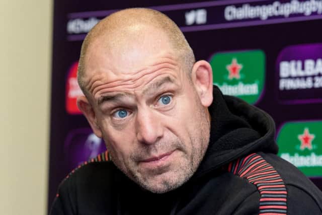Edinburgh head coach Richard Cockerill