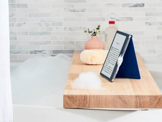 The new Kindle can be read in the bath and can survive dunks of up to 2m.