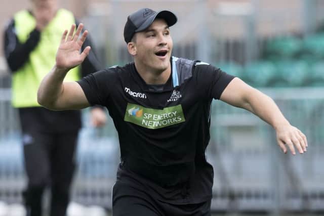 Sam Johnson has been encouraged to show more aggression. Picture: SNS/SRU