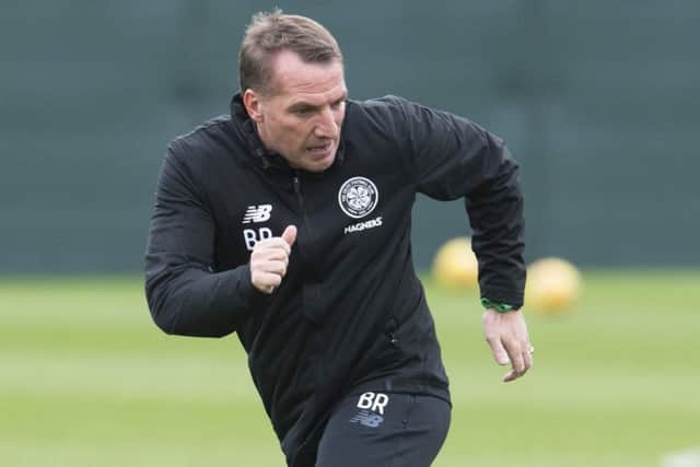Celtic manager Brendan Rodgers has been named the manager of the month for September. Picture: SNS