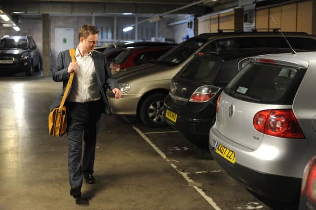 Office car parking could be the next focus for curbing urban traffic. Picture: Dan Phillips