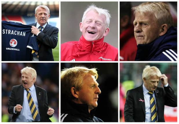 Gordon Strachan's Scotland tenure was very much a rollercoaster of emotions... for him as well as the fans. Pictures: Getty Images