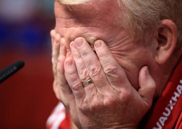 Ultimately, Gordon Strachan's tenure will be remembered for two failed qualifying campaigns. Picture: John Walton
/PA Wire
