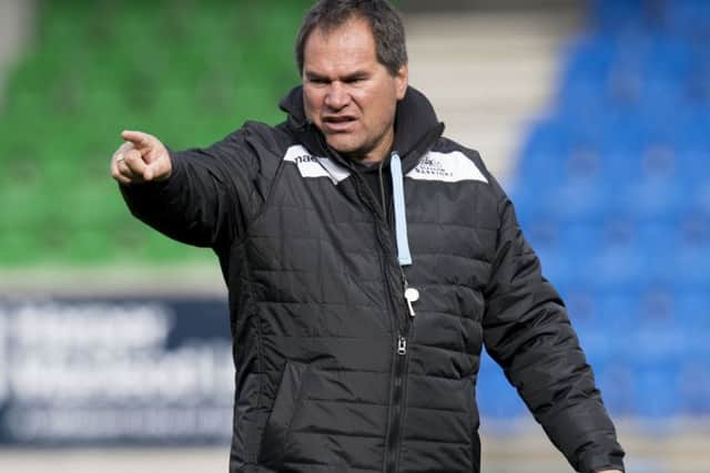 Glasgow Warriors head coach Dave Rennie. Picture: Ross Parker/SNS/SRU