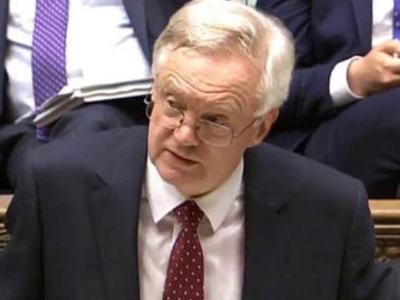 David Davis has been threatened with legal action