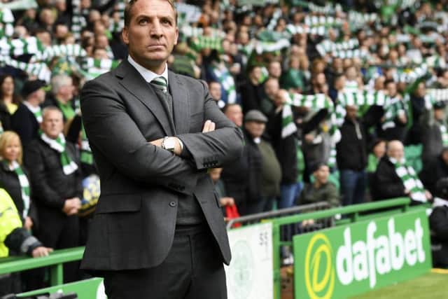 Celtic manager Brendan Rodgers believes the tie should have been scheduled for Sunday. Picture: Craig Williamson/SNS