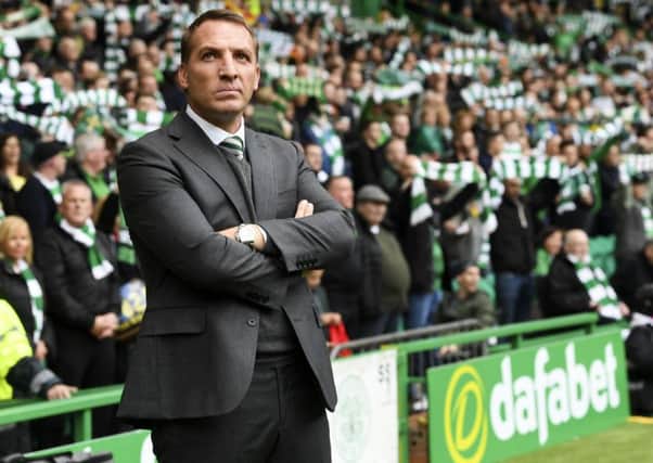 Celtic manager Brendan Rodgers believes the tie should have been scheduled for Sunday. Picture: Craig Williamson/SNS