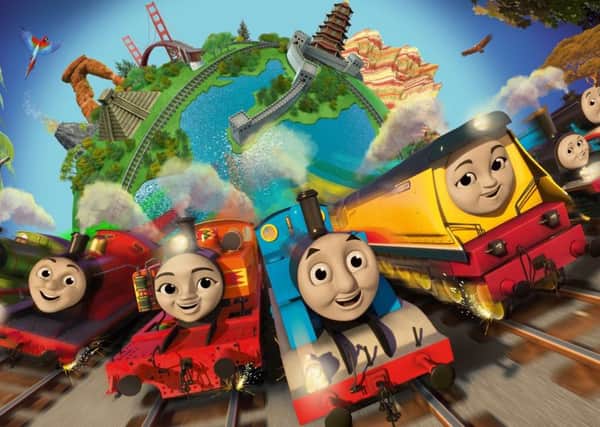 Thomas has welcomed new friends and said goodbye to others in the show's overhaul. Picture: Mattel, Inc. via AP