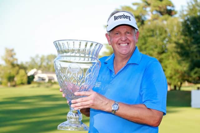 Colin Montgomerie closed with an eight-under-par 64 to win the SAS Championship in North Carolina. Picture: Getty Images