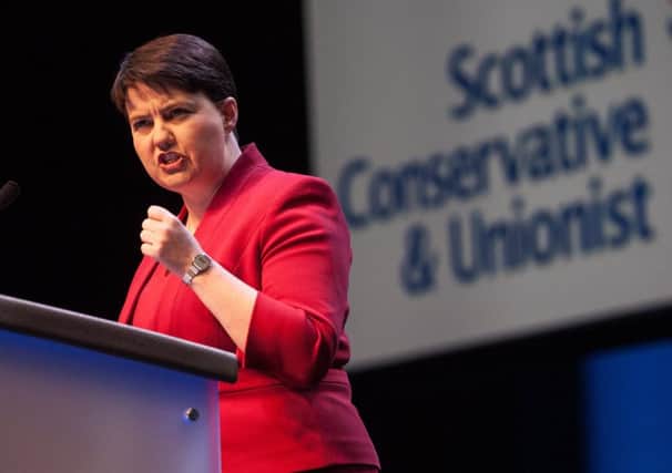 Ruth Davidson plans to form a 'government in waiting', party sources claim. Picture: John Devlin