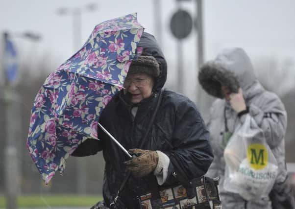 Scotland is braced for high winds and wet weather caused by Ophelia. Picture: TSPL
