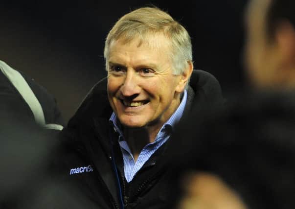 Alan Solomons, pictured during his time as Edinburgh Rugby coach, has joined Aviva Premiership side Worcester Warriors. Picture: Ian Rutherford