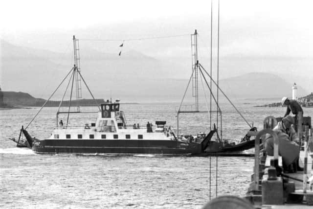 The ferry 'Lochalsh' which connected the island to the mainland before the Skye bridge. PIC: TSPL.