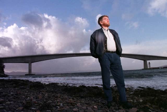 Brian Robertson aka Robbie the Pict who vigorously campaigned against the tolls on the Skye Bridge. PIC: TSPL.