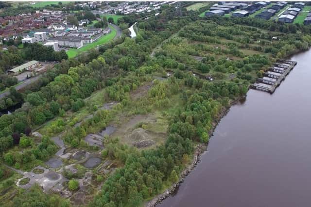 The former Carless oil refinery near Old Kilpatrick has lain empty since 1992. Picture: Contributed