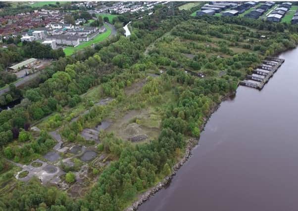 The former Carless oil refinery near Old Kilpatrick has lain empty since 1992. Picture: Contributed