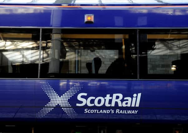 Scotrail is experiencing delays after a car was blocking the line