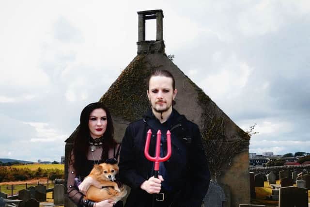 Scottish Gothic: Mel McGregor and John Black  illustrate September. PIC: Spectra Vox.