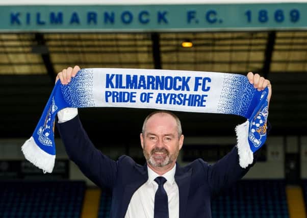 Steve Clarke is aiming to bring the crowds back to Rugby Park. Picture: SNS Group