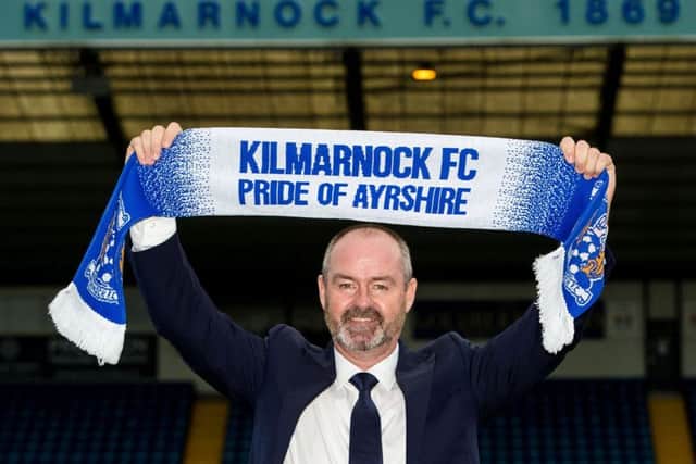 Steve Clarke is aiming to bring the crowds back to Rugby Park. Picture: SNS Group