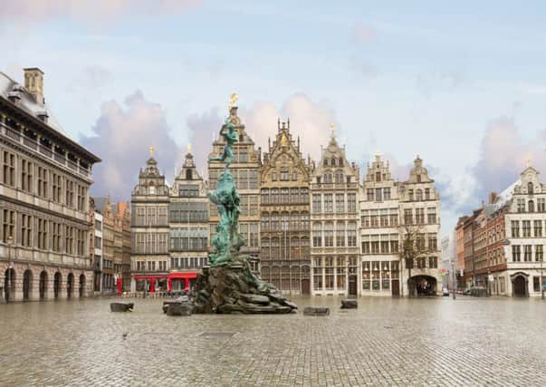 Elegant buildings at Grote Markt in the old town. Photograph: 
Getty Images/iStock