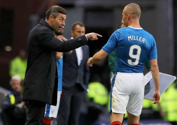 Kenny Miller's agent has hit out at Rangers. Picture: Andrew Milligan/PA Wire.
