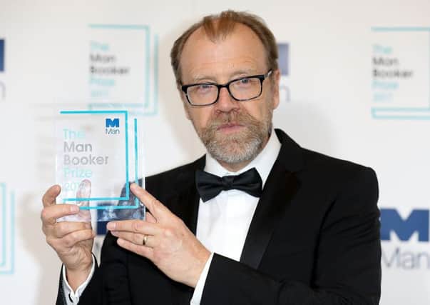 Winning author George Saunders during the Man Booker Prize winner announcement. Picture; Getty