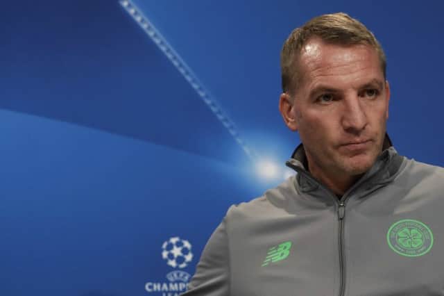 Has Brendan Rodgers' starting line-up to face Bayern Munich been leaked? Picture: AP