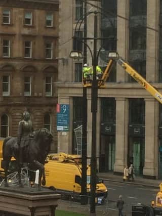Picture: Glasgow's Christmas lights are up, Glasgow Chamber Twitter