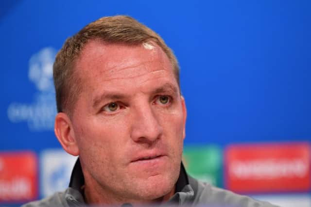 Brendan Rodgers wants his side to show some steel in the Allianz Arena this evening. Picture: Getty Images