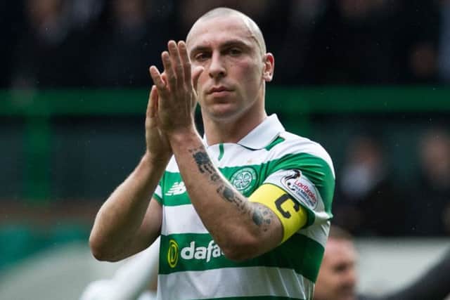Celtic captain Scott Brown returns to the starting XI. Picture: John Devlin